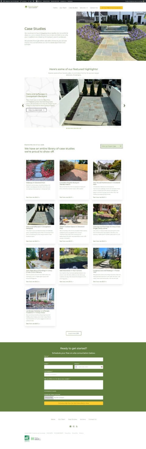 Case Studies Listing Page (Sample)